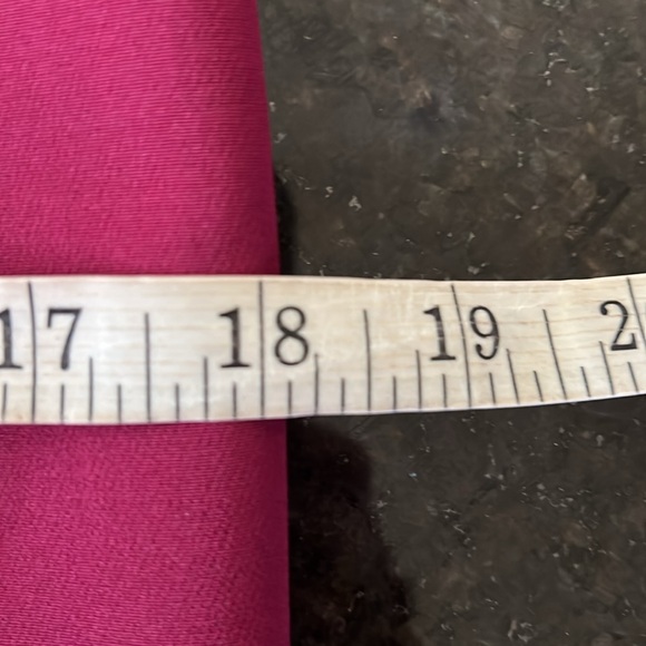 NWT Milly Hot Pink/Maroon Color Block Scuba Knit Sheath Dress Size 6 - Picture 11 of 15